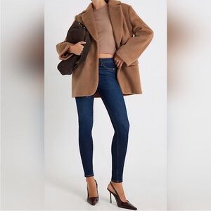 Tahari Kelly Classic Skinny blue jeans dark wash size 30